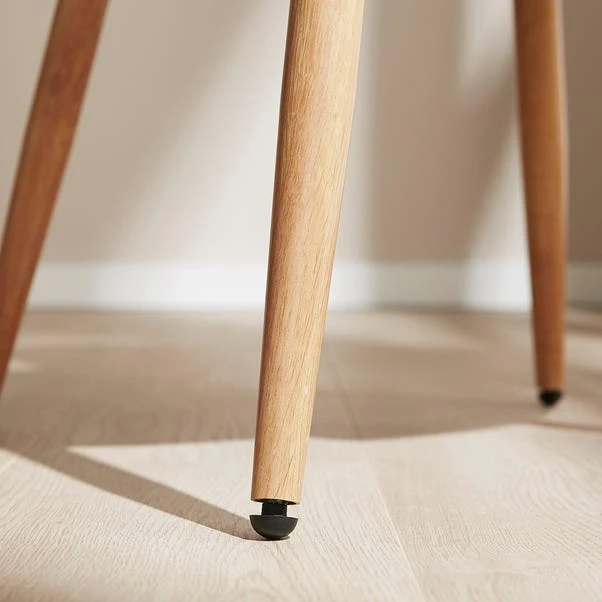 Astrid Dining Chair, Flatweave Fabric 14 Astrid Dining Chair, Flatweave Fabric - Image 12