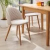 Astrid Dining Chair, Natural Fabric -Online Furniture Store 30882612