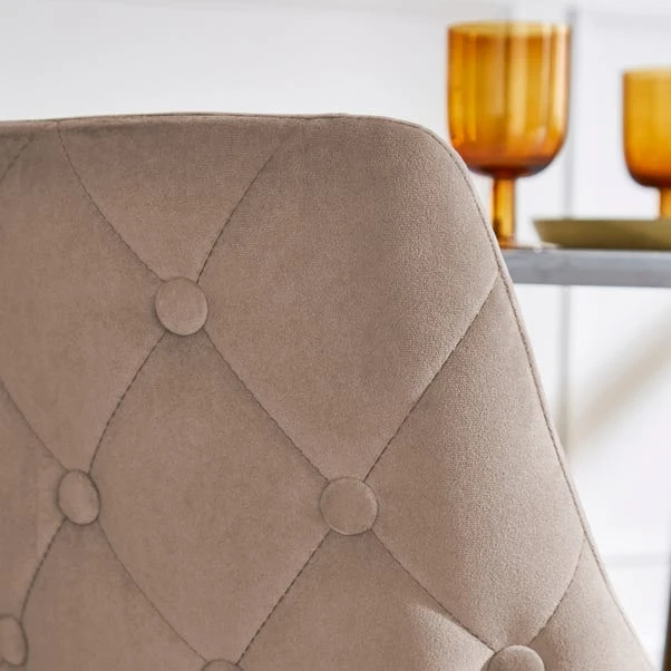 Ariana Set Of 2 Dining Chairs, Velvet 20 Ariana Set Of 2 Dining Chairs, Velvet - Image 18