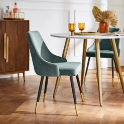 Ariana Set Of 2 Dining Chairs, Velvet 31 Ariana Set Of 2 Dining Chairs, Velvet -Online Furniture Store 30882765