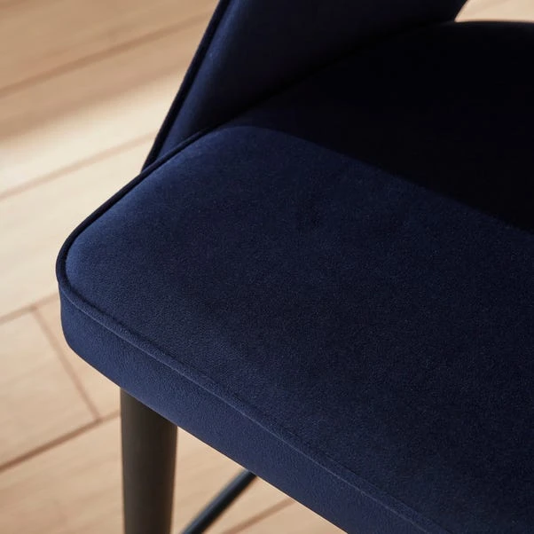 Lillia Velvet Bar Stool 13 Lillia Velvet Bar Stool - Image 11