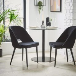 Lillia Velvet Dining Chair -Online Furniture Store 30882772