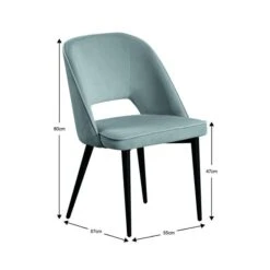 Lillia Velvet Dining Chair -Online Furniture Store 30882773 alt09
