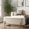 Ivy Velvet Storage Ottoman -Online Furniture Store 30882814