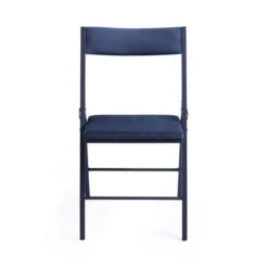 Emily Folding Dining Chair, Velvet -Online Furniture Store 30884040 alt03