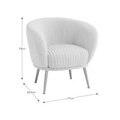 Bella Velvet Cocktail Chair -Online Furniture Store 30885984 alt09
