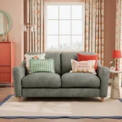 Hattie Tonal Plush Chenille 2 Seater Sofa 40 Hattie Tonal Plush Chenille 2 Seater Sofa -Online Furniture Store 30885990