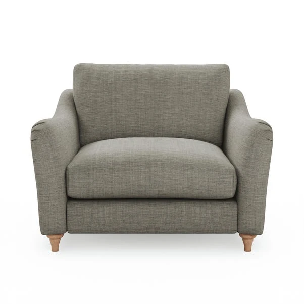 Hattie Slub Faux Linen Snuggle Sofa 21 Hattie Slub Faux Linen Snuggle Sofa - Image 19