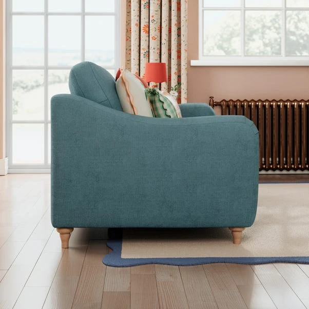 Hattie Tonal Plush Chenille 2 Seater Sofa 5 Hattie Tonal Plush Chenille 2 Seater Sofa - Image 3