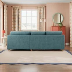 Hattie Tonal Plush Chenille Corner Sofa -Online Furniture Store 30886250 alt03