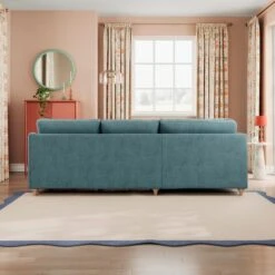 Hattie Tonal Plush Chenille Corner Sofa -Online Furniture Store 30886251 alt03