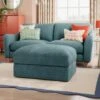 Hattie Tonal Plush Chenille Storage Footstool 1 Hattie Tonal Plush Chenille Storage Footstool -Online Furniture Store 30886252
