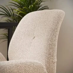 Ginny Boucle Swivel Office Chair -Online Furniture Store 30886351 alt02