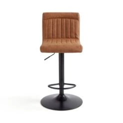 Felix Counter Adjustable Height Swivel Bar Stool, Faux Leather -Online Furniture Store 30888019 alt05