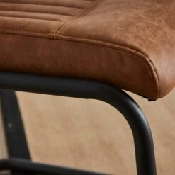 Felix Set Of 2 Dining Chairs, Faux Leather -Online Furniture Store 30888020 alt03