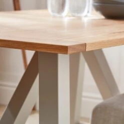 Clifford 6 Seater Trestle Dining Table -Online Furniture Store 30888471 alt02