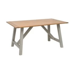 Clifford 6 Seater Trestle Dining Table -Online Furniture Store 30888471 alt04