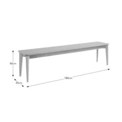 Hudson 2-3 Seater Dining Bench -Online Furniture Store 30888473 alt09