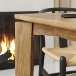 Hudson 2-4 Seater Square Extendable Dining Table, Oak -Online Furniture Store 30888477 alt04