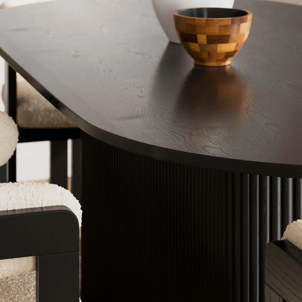 Amari 6 Seater Oval Dining Table 4 Amari 6 Seater Oval Dining Table - Image 2