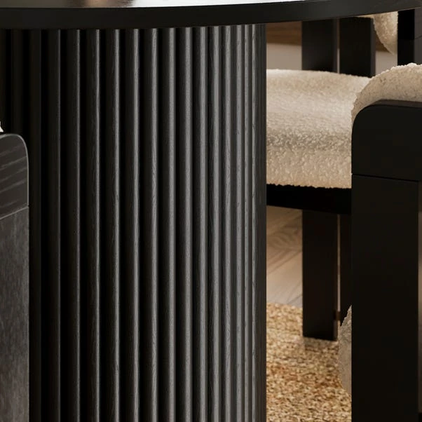 Amari 6 Seater Oval Dining Table 6 Amari 6 Seater Oval Dining Table - Image 4