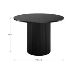 Amari 4 Seater Round Dining Table -Online Furniture Store 30888611 alt09