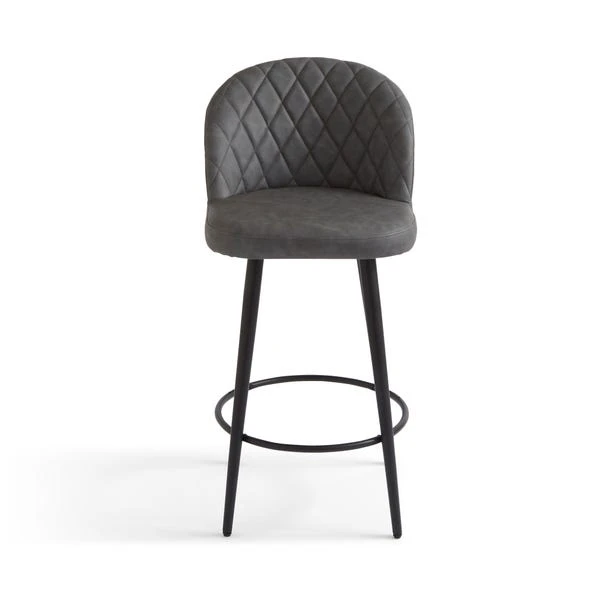 Astrid Bar Stool, Faux Leather 7 Astrid Bar Stool, Faux Leather - Image 5