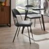Marcela Set Of 2 Chairs, Faux Leather -Online Furniture Store 30888791