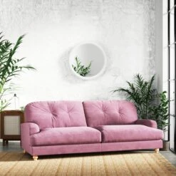 Martha 4 Seater Sofa, Vintage Chenille 31 Martha 4 Seater Sofa, Vintage Chenille -Online Furniture Store 30888798 alt01