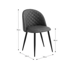 Astrid Dining Chair, Faux Leather -Online Furniture Store 30888811 alt09