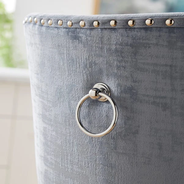 Selena Adjustable Height Swivel Bar Stool, Velvet 17 Selena Adjustable Height Swivel Bar Stool, Velvet - Image 15