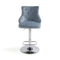 Selena Adjustable Height Swivel Bar Stool, Velvet 38 Selena Adjustable Height Swivel Bar Stool, Velvet -Online Furniture Store 30888817 alt04
