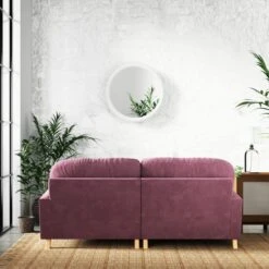 Martha Vintage Chenille Corner Chaise Sofa -Online Furniture Store 30889126 alt03