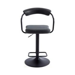 Houston Adjustable Height Swivel Bar Stool, Faux Leather 34 Houston Adjustable Height Swivel Bar Stool, Faux Leather -Online Furniture Store 30889725 alt05