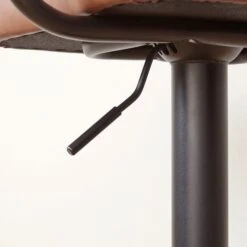 Houston Adjustable Height Swivel Bar Stool, Faux Leather 25 Houston Adjustable Height Swivel Bar Stool, Faux Leather -Online Furniture Store 30889726 alt03