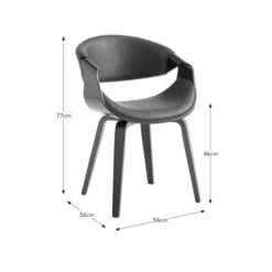 Modena Dining Chair, Faux Leather -Online Furniture Store 30889916 alt09