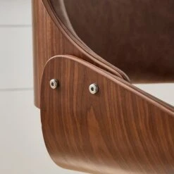 Trento Adjustable Height Bar Stool, Faux Leather 15 Trento Adjustable Height Bar Stool, Faux Leather -Online Furniture Store 30889917 alt02