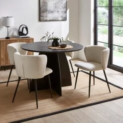 Mandy Dining Chair, Boucle -Online Furniture Store 30890232 alt01