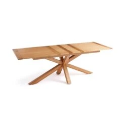 Xavi 6-8 Seater Rectangular Extendable Dining Table, Oak -Online Furniture Store 30890530 alt08