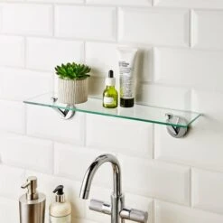 Lincoln Glass Shelf 18 Lincoln Glass Shelf -Online Furniture Store 30890778