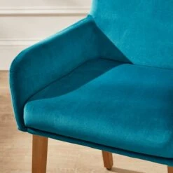 Agnes Carver Dining Chair, Velvet -Online Furniture Store 30891288 alt03