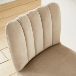 Delilah Bar Stool, Velvet -Online Furniture Store 30891294 alt03