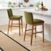 Delilah Bar Stool, Velvet 2 Delilah Bar Stool, Velvet -Online Furniture Store 30891295