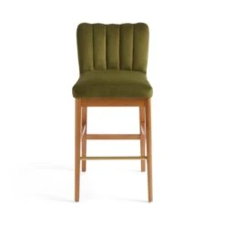 Delilah Bar Stool, Velvet -Online Furniture Store 30891295 alt05