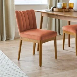 Delilah Dining Chair, Velvet -Online Furniture Store 30891296 alt01