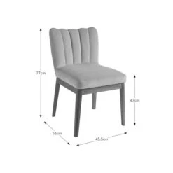 Delilah Dining Chair, Velvet -Online Furniture Store 30891297 alt09