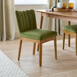 Delilah Dining Chair, Velvet -Online Furniture Store 30891298 alt02