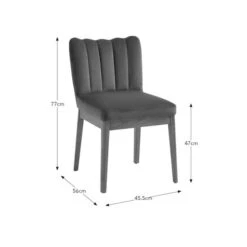 Delilah Dining Chair, Velvet -Online Furniture Store 30891298 alt09