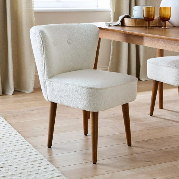 Eliza Dining Chair, Boucle 3 Eliza Dining Chair, Boucle