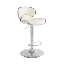 Donte Adjustable Height Swivel Bar Stool, Faux Leather -Online Furniture Store 30891308 alt05